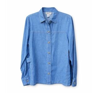 Pendleton Chambray Jean Jacket Shacket Top Shirt